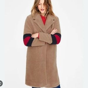 BODEN Hereford Teddy Coat Tan Camel